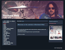 Tablet Screenshot of bernhard-welz.com